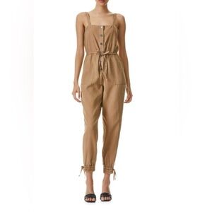 Women's Tan Jumpsuit